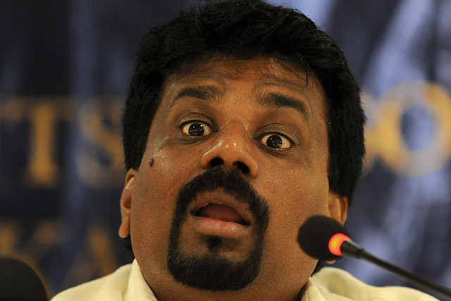 Presiden baru Sri Lanka Anura Kumara Dissanayake. Foto: LAKRUWAN WANNIARACHCHI / AFP