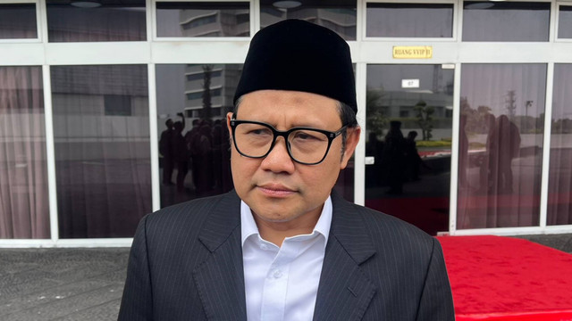 Wakil Ketua DPR RI Muhaimin Iskandar di sidang akhir paripurna MPR RI, Rabu (25/9/2024). Foto: Haya Syahira/kumparan