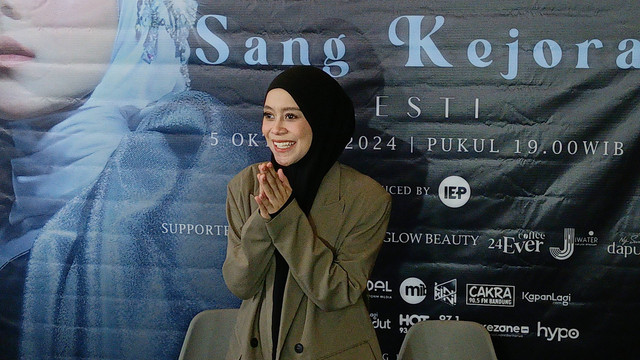 Konferensi Pers Lesti Jelang Konser Tunggalnya Bertajuk "Sang Kejora". Foto: Aprilandika Pratama/kumparan