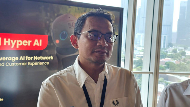 Indra Mardiatna, Direktur Network Telkomsel. Foto: Aditya Panji/kumparan