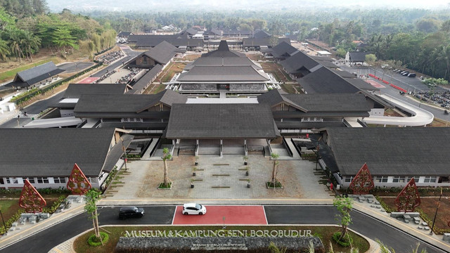 Museum dan Kampung Seni Borobudur di Kujon, Kecamatan Borobudur, Kabupaten Magelang. Foto:  PT Brantas Abipraya (Persero) 
