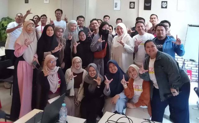 kolaborasi antara TDA Bogor Raya dan OExpress. foto/dok.tda bogor raya