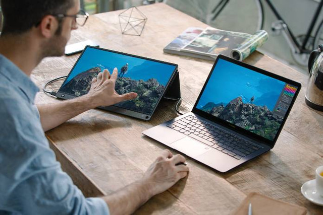 Ilustrasi monitor touchscreen. Foto: ASUS