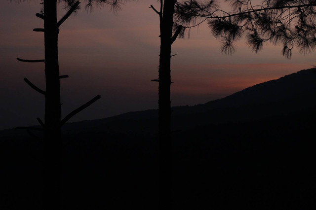 senja di bukit kabayan, 28 September 2024 Foto A.Negoro/Panitia LDKO