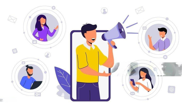 Sumber Dari : https://www.istockphoto.com/id/vektor/influencer-atau-spanduk-pemasaran-sosial-pria-majikan-di-laptop-berteriak-di-gm1333272307-415845940