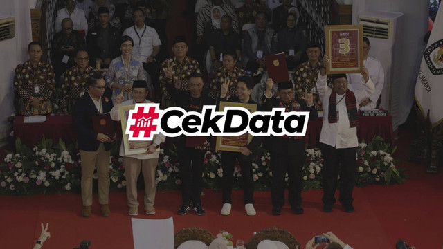 Cek data Pilkada 2024. Foto: Iqbal Firdaus/kumparan