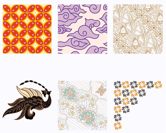 Canva rilis elemen desain bertema batik. Foto: Canva