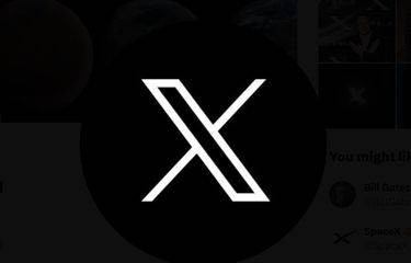 ANYAR: X Logo Terbaru Twitter (Sumber tangkapan layar akun Twitter X) 