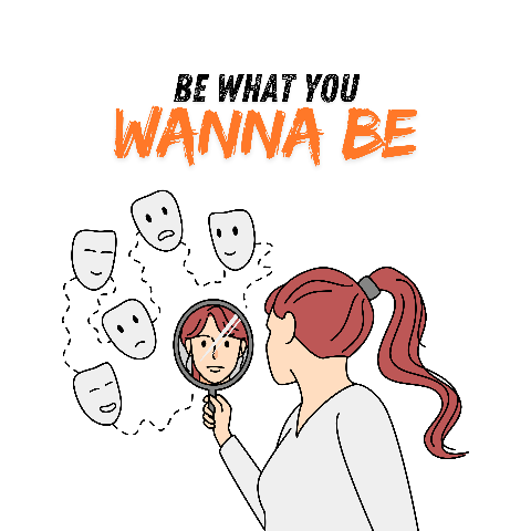 foto perempuan sedang bercermin sumber: canva 