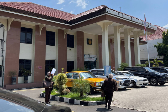 Suasana di PN Semarang, Senin (7/10/2024). Foto: Intan Alliva Khansa/kumparan