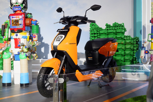 Wujud motor listrik Honda ICON e: yang resmi meluncur di Indonesia. Foto: Sena Pratama/kumparan
