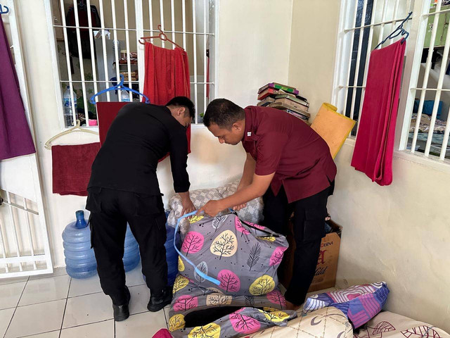 Perkuat Deteksi Dini Lapas Polewali Gelar Penggeledahan Rutin