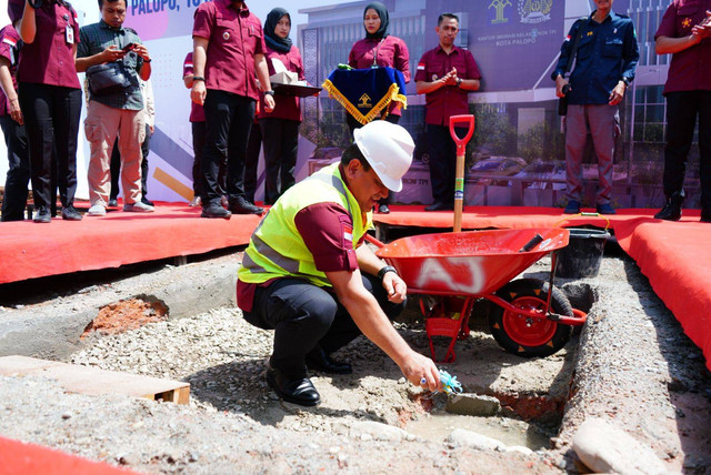 Peletakan Batu Pertama Kanim Palopo, Ini Harapan Kakanwil Taufiqurrakhman