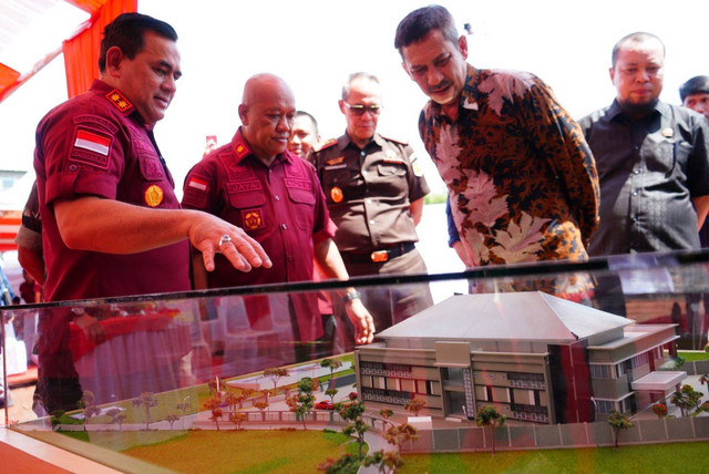 Peletakan Batu Pertama Kanim Palopo, Ini Harapan Kakanwil Taufiqurrakhman (1)