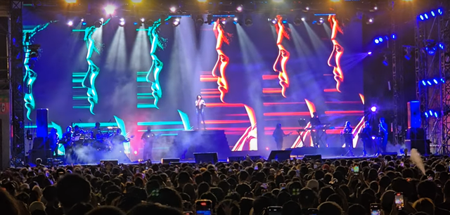 Konser Metahuman Nike Ardilla di Synchronize Fest 2024 (sumber: Google Image)