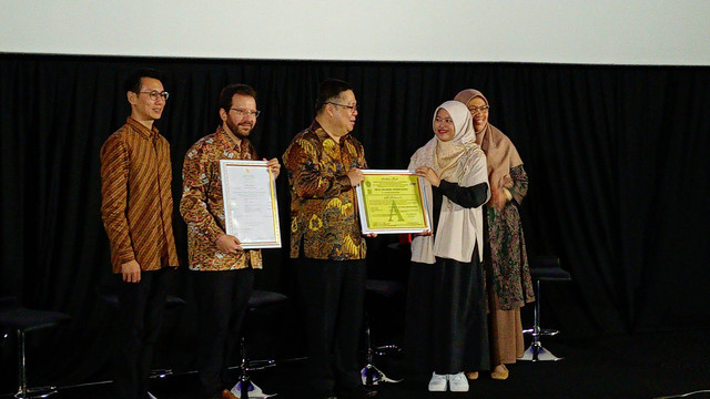 Acara Penyerahan Sertifikat Halal Cinepolis Indonesia. Foto: Aprilandika Pratama/kumparan