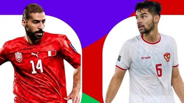 Laga Indonesia vs Bahrain dalam lanjutan Kualifikasi Piala Dunia 2026 zona Asia. Foto: Dok. FIFA 