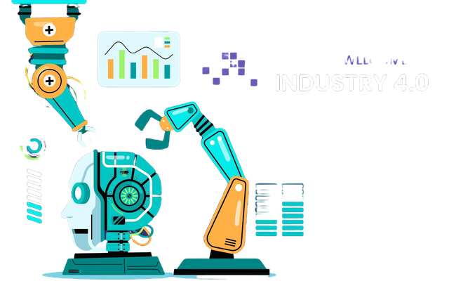 Ilustrasi Pengaruh Tekhnologi terhadap Produktivitas Produksi di Era Industri 4.0. Foto: Freepik.com