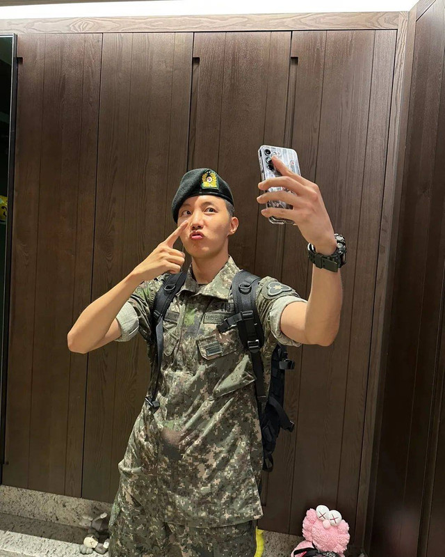 J-Hope BTS. Foto: Instagram/ @uarmyhope