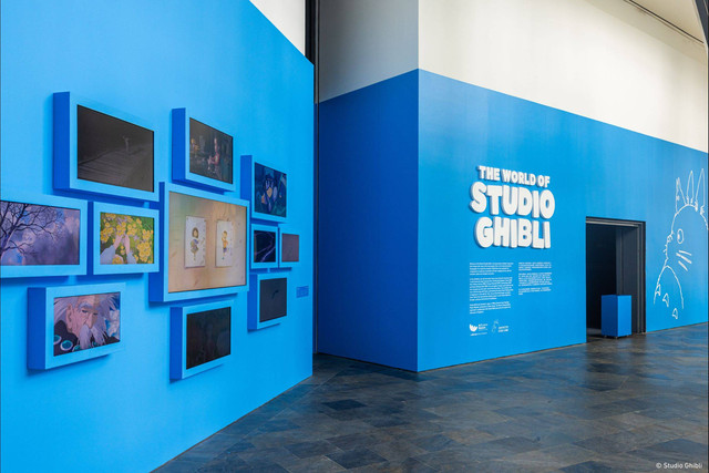 World of Studio Ghibli hadir di ArtScience Museum, Singapura. Foto: Dok. ArtScience Singapura