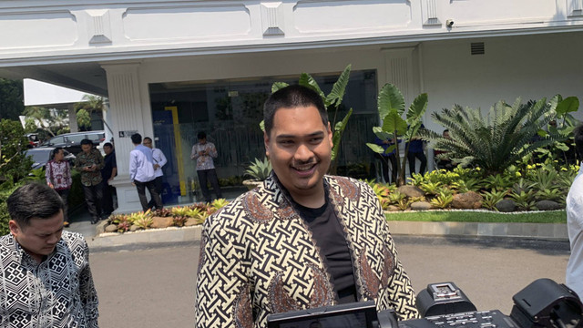 Menpora Dito Ariotedjo di Istana Negara Jakarta, Jumat (17/10/2024).  Foto: Luthfi Humam/kumparan
