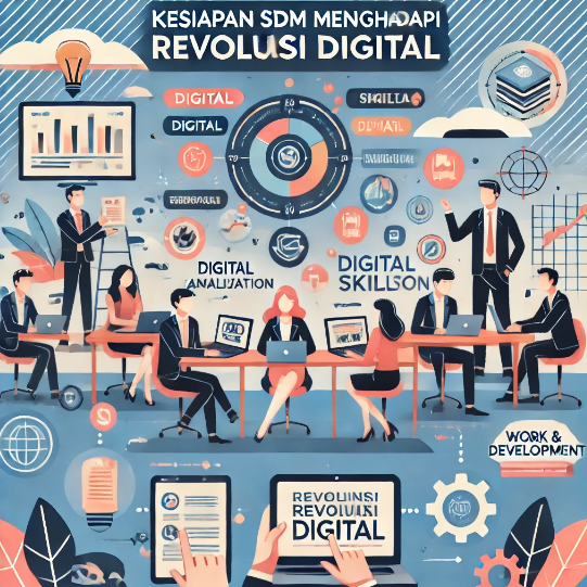 Gambar 1. Ilustrasi Revolusi Digital, Sumber : Penulis