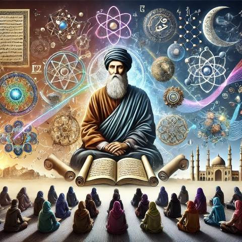 Ilustrasi Ibnu Khaldun, Sumber Gambar: A Rima Mustajab