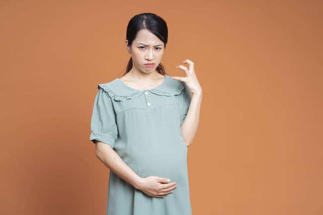 Ilustrasi ibu hamil marah.  Foto: Shutterstock