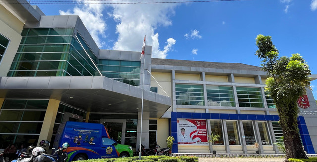 Perpustakaan Daerah Kabupaten Agam, Jalan Piliang Padang Baru. Sumber : perpustakaan daerah kabupaten Agam