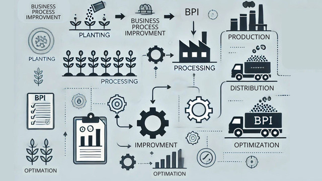 Ilustrasi Business Process Improvement, Foto: Generated AI