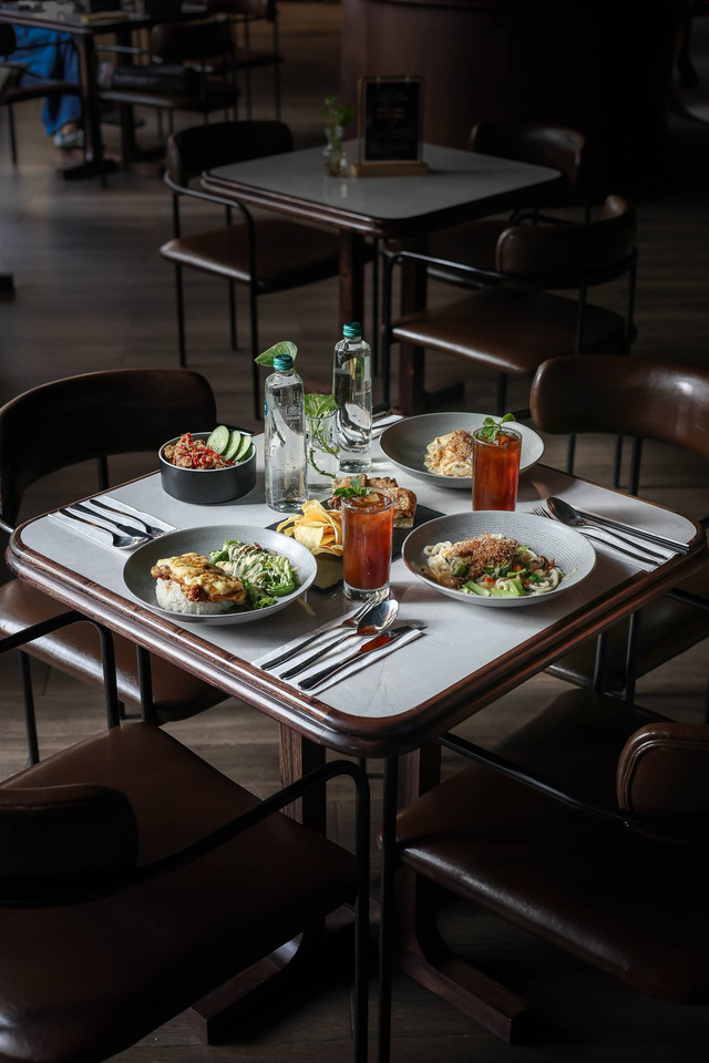 Menu makanan di restoran fine dining, Seven Society, Kuningan, Jakarta Selatan. Foto: Azalia Amadea/kumparan