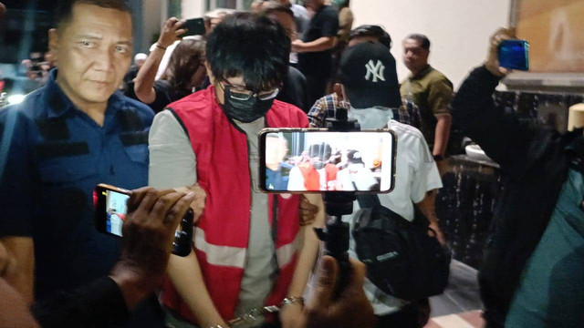 Terpidana Ronald Tannur di Kejati Jatim, Surabaya, Minggu (27/10/2024). Foto: Farusma Okta Verdian/kumparan