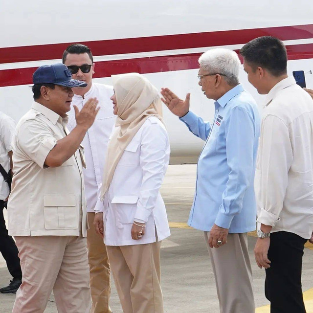 Calon Gubernur Sumsel, Mawardi Yahya, saat bertemu dengan Presiden RI, Prabowo Subianto. (ist)