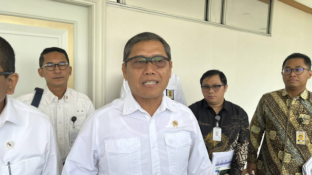 Kepala Kantor Staf Kepresidenan (KSP) Anto Mukti (AM) Putranto di DPR RI, Rabu (30/10/2024). Foto: Haya Syahira/kumparan