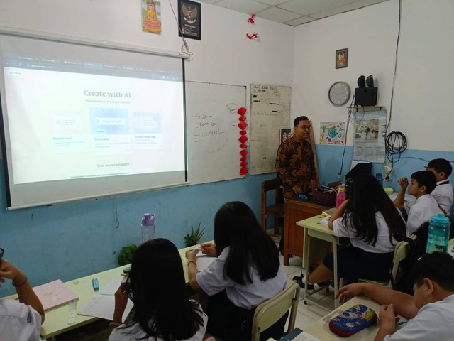 Pemaparan yudi supriyadi, S.Kom mengenai Artificial Intelligence