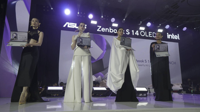Asus Zenbook S 14 OLED (UX5406). Foto: Muhammad Fikrie/kumparan