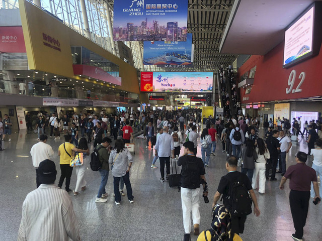 Suasana Canton Fair Fase III. Foto: Andreas Ricky Febrian/kumparan