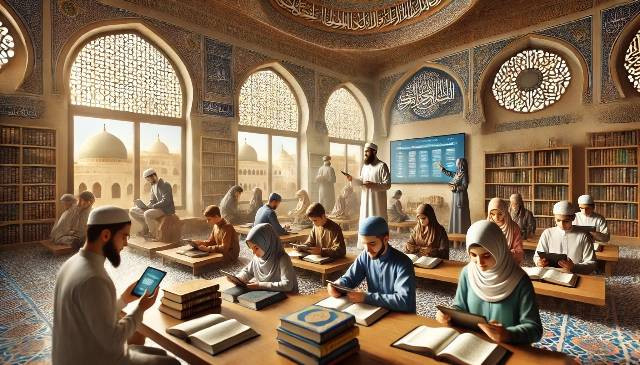 Ilustrasi: implikasi Percampuran Islam Modern dan Lama. Sumber Gambar: A Rima Mustajab