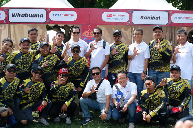 Meriah suasan acara Daihatsu Kumpul Sahabat Balikpapan 2024. Foto: Sena Pratama/kumparan