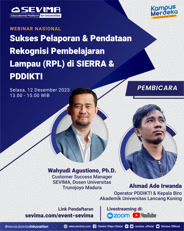 Ribuan Peserta Ikuti Seminar SEVIMA Seputar Pendataan RPL di SIERRA ...