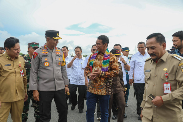 Menteri Pertanian Amran Sulaiman menghadiri Rapat Koordinasi Cetak Sawah Rakyat du Banjarbaru, Kalimantan Selatan. Foto: Dok. Humas Kementerian Pertanian