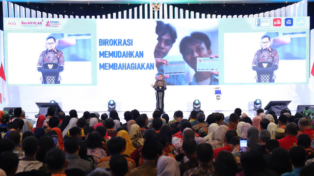 Rakornas Dukcapil II dibuka pada Senin (4/11) di Mataram, NTB. Foto: Dok. Dukcapil 