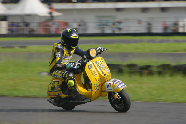Balap Vespa Scooter Prix 2024. Foto: Scooter Prix