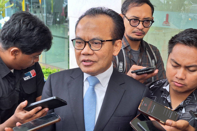 Sekretaris Menko Perekonomian Susiwijono Moegiarso yang akrab disapa Susi ketika ditemui di Graha Mandiri, Jakarta Pusat pada Senin (11/11/2024). Foto: Argya D. Maheswara/kumparan 