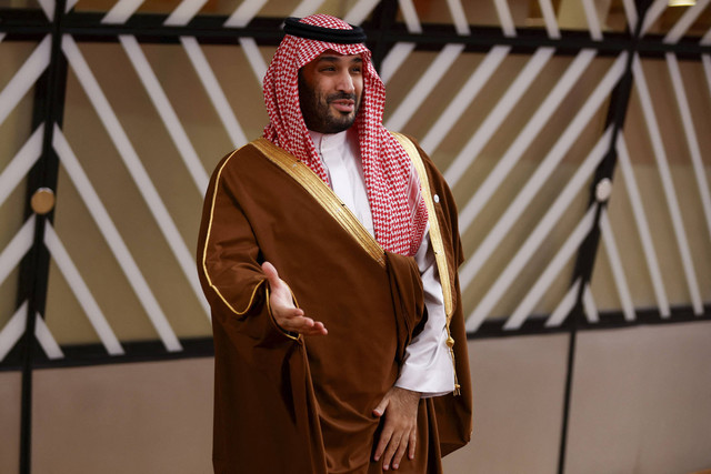 Pangeran Mohammed bin Salman. Foto: Johanna Geron/REUTERS 