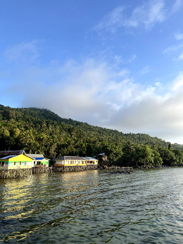 Pemandangan homestay milik penduduk lokal, Sabtu (01/06/2023). Foto: Arwina Nurul Lailiya