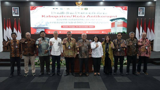 Kulon Progo menjadi kabupaten pertama di DIY yang mendapat predikat Kabupaten Anti Korupsi dari KPK. Foto: Pemkab Kulon Progo