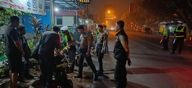 Polres Tulungagung Lakukan Patroli Serta Razia Harkamtibmas Malam Akhir Pekan