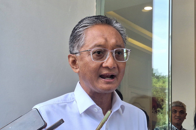Menteri Pekerjaan Umum (PU) Dody Hanggodo saat ditemui di Kantor Bappenas, Jakarta Pusat, pada Senin (18/11/2024). Foto: Argya D. Maheswara/kumparan 