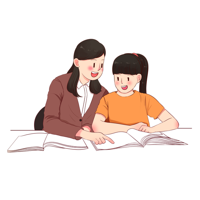 Ilustrasi seorang ibu kepada anak (sumber: https://id.pngtree.com)